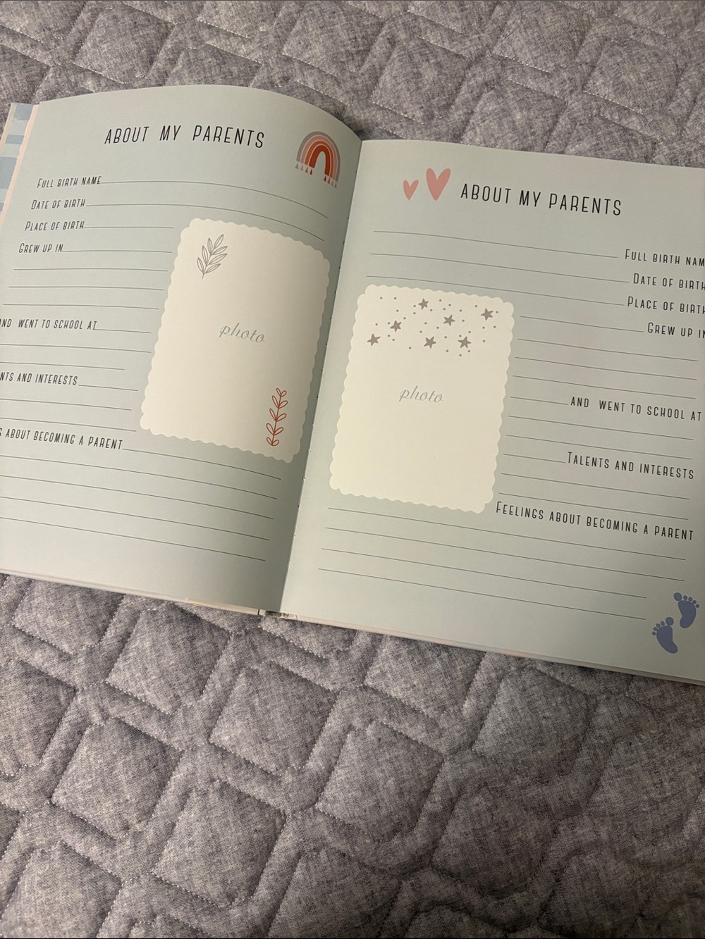Baby Memory Book - Picture 2 of 2